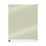 Pastel Striped Floral Wrapping Paper | Elegant Birthday Gift Wrap