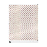 Vintage Burgundy Floral Wrapping Paper | Elegant Botanical Gift Wrap