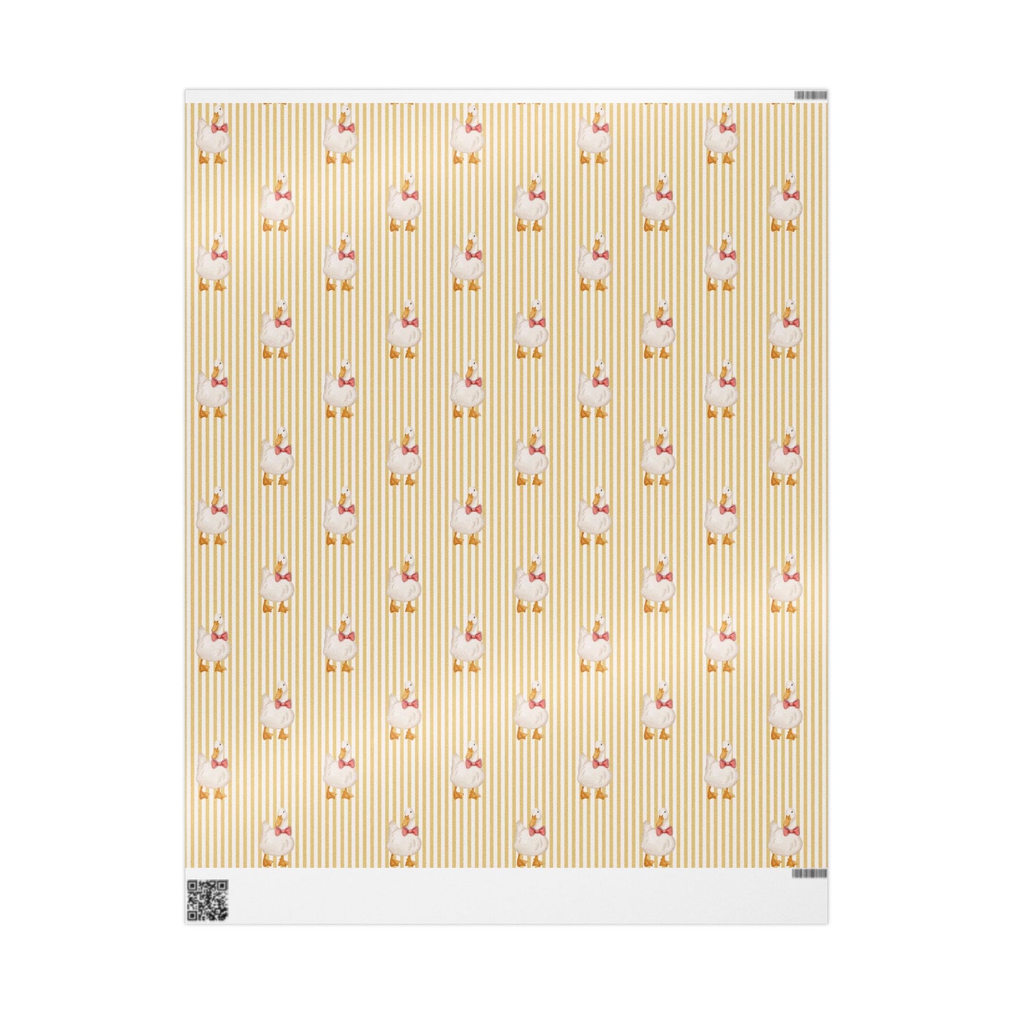 Cute Duck Wrapping Paper | Fun Baby Shower & Birthday Gift Wrap