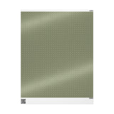 Sage Green Star Wrapping Paper, Gloss or Matte Finish Elegant Luxury Christmas Gift Wrap