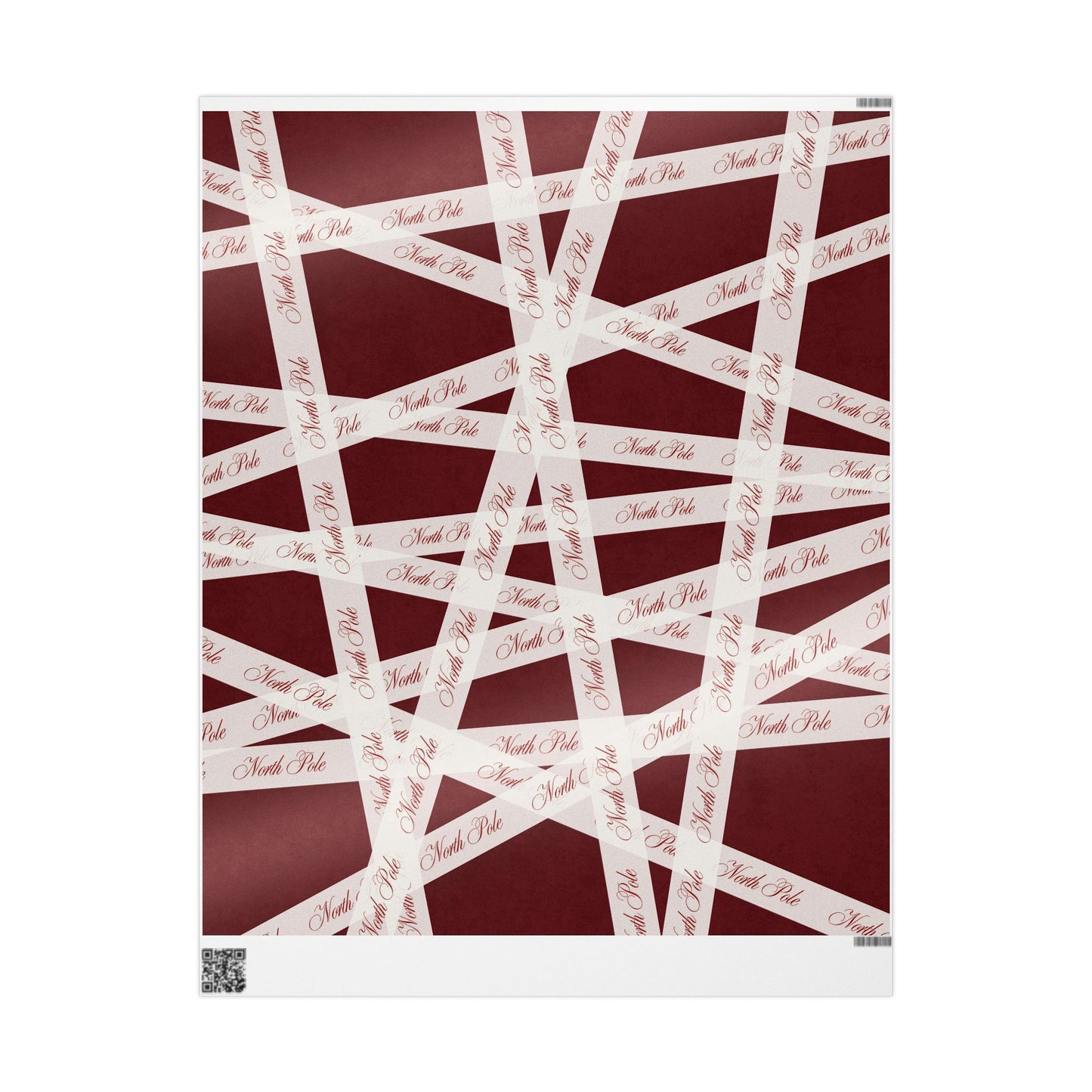 Holiday North Pole Wrapping Papers, Festive Gift Wrap, Santa Approved Presents, Bold Christmas Decoration, Playful Xmas Packaging