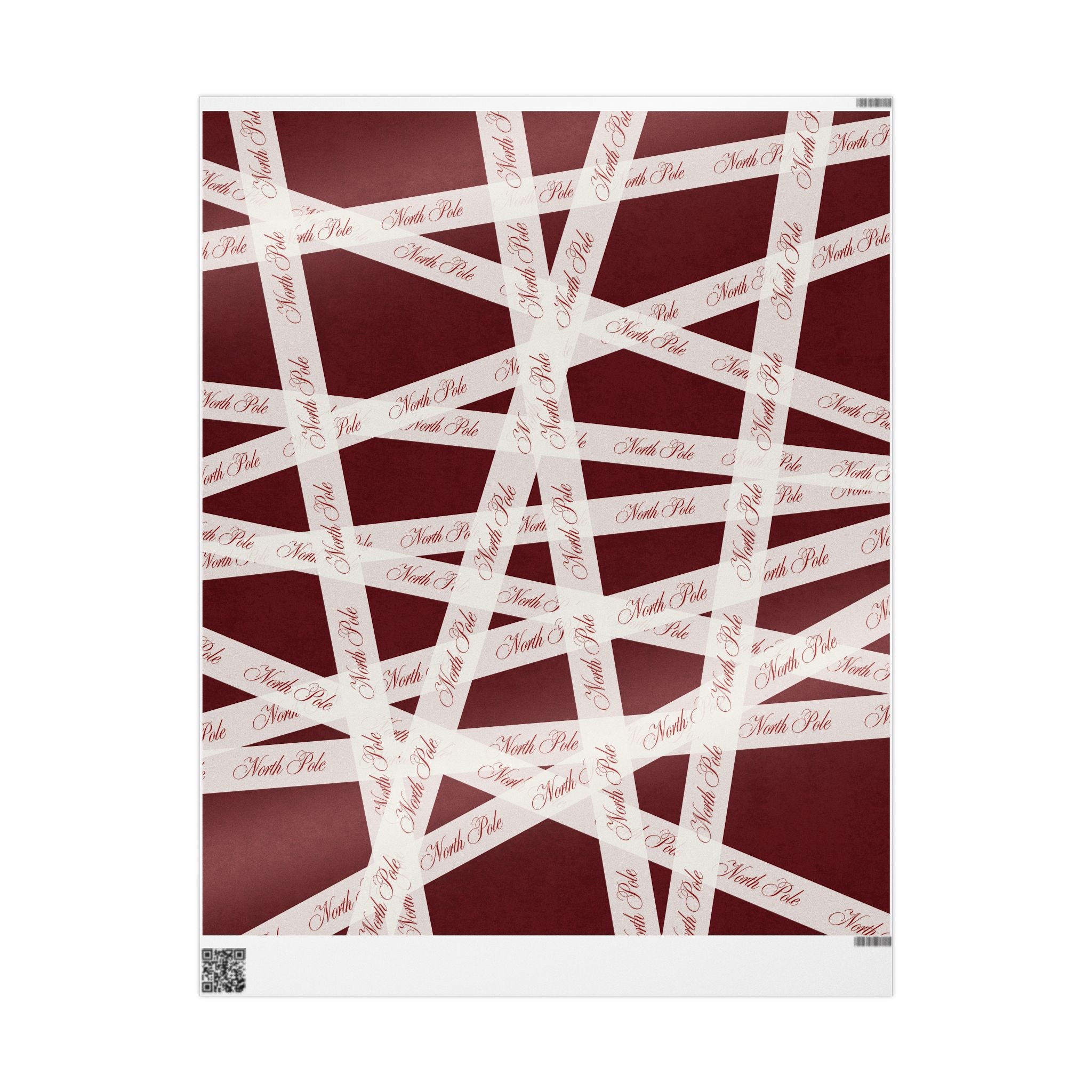 Holiday North Pole Wrapping Papers, Festive Gift Wrap, Santa Approved Presents, Bold Christmas Decoration, Playful Xmas Packaging