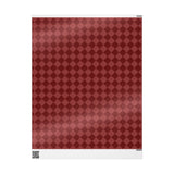 Red Checkerboard Wrapping Paper | Bold Modern Gift Wrap