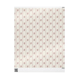 Vintage Rose Stripe Wrapping Paper | Romantic Floral Gift Wrap