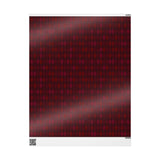Luxury Argyle holiday wrap Wrapping Paper, Elegant Burgundy & Red Diamond Gift Wrap, Holiday, Wedding and Year-Round Packaging