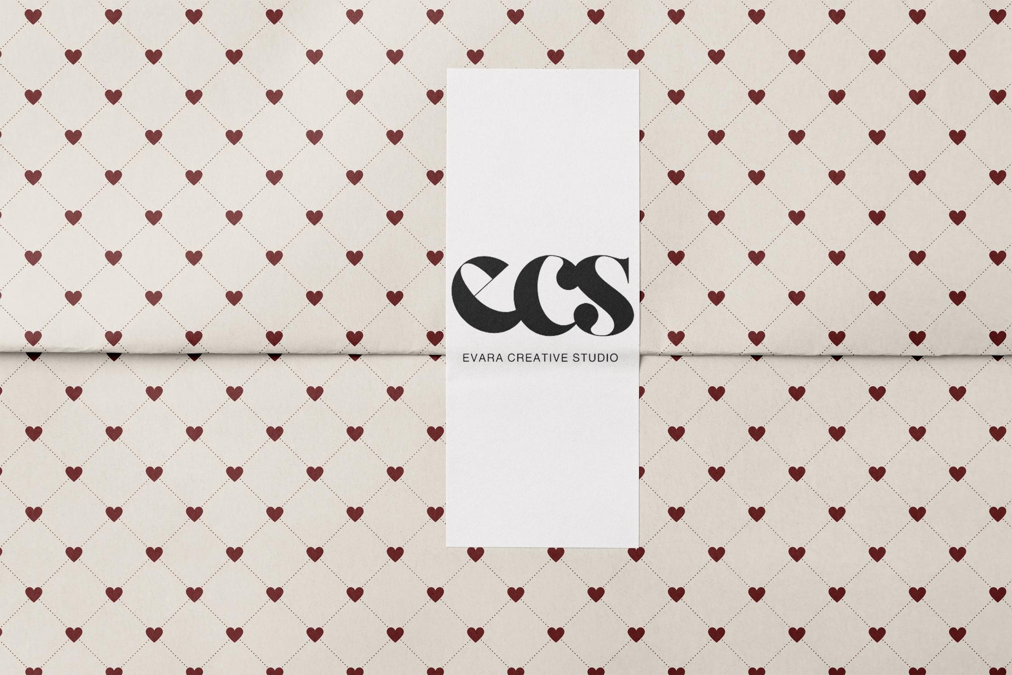 Red Heart Wrapping Paper | Romantic Valentine & Wedding Gift Wrap