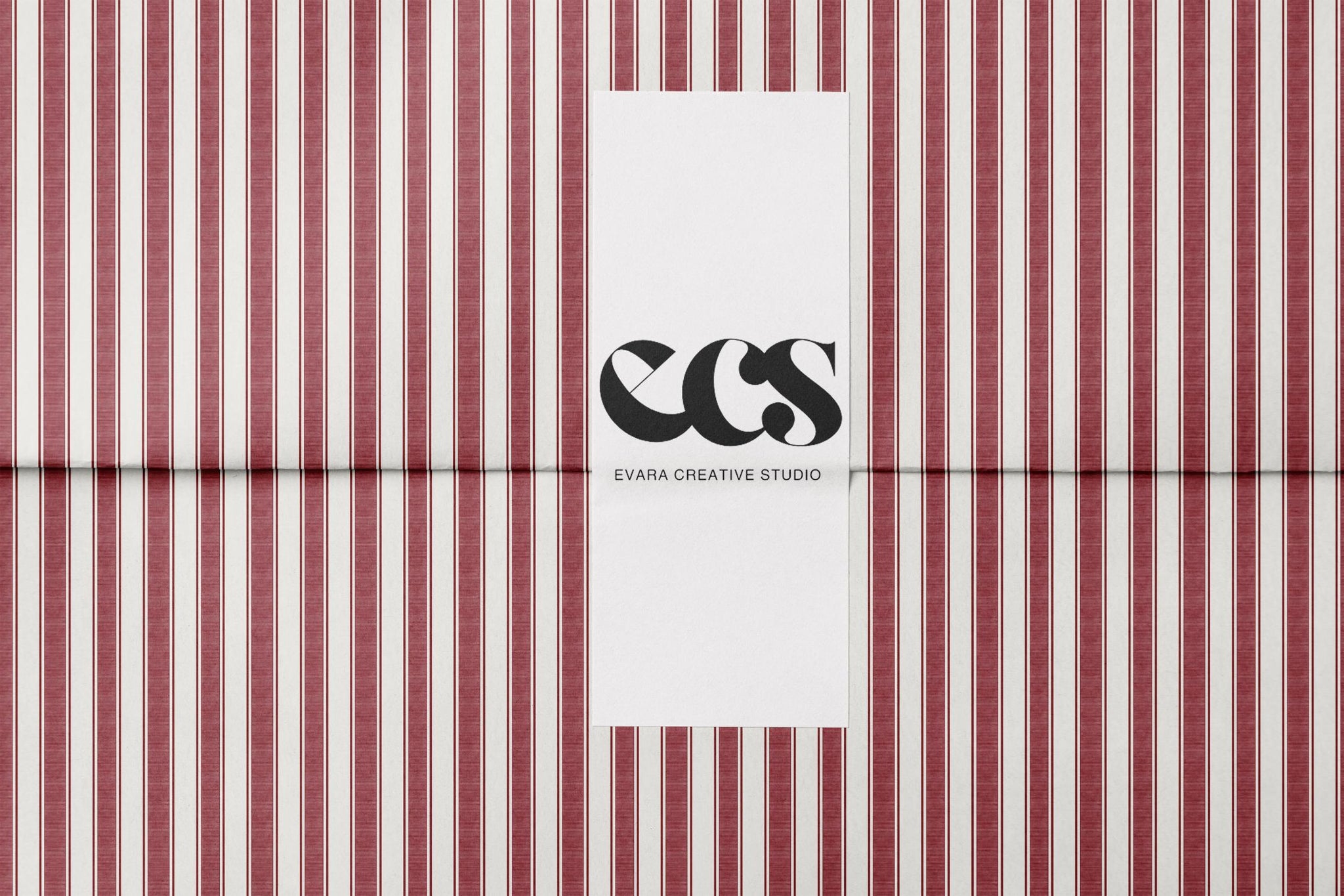 Classic Red Stripe Wrapping Paper | Vintage Elegant Gift Wrap