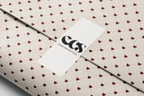 Red heart gift wrap — Evara Creative Studio