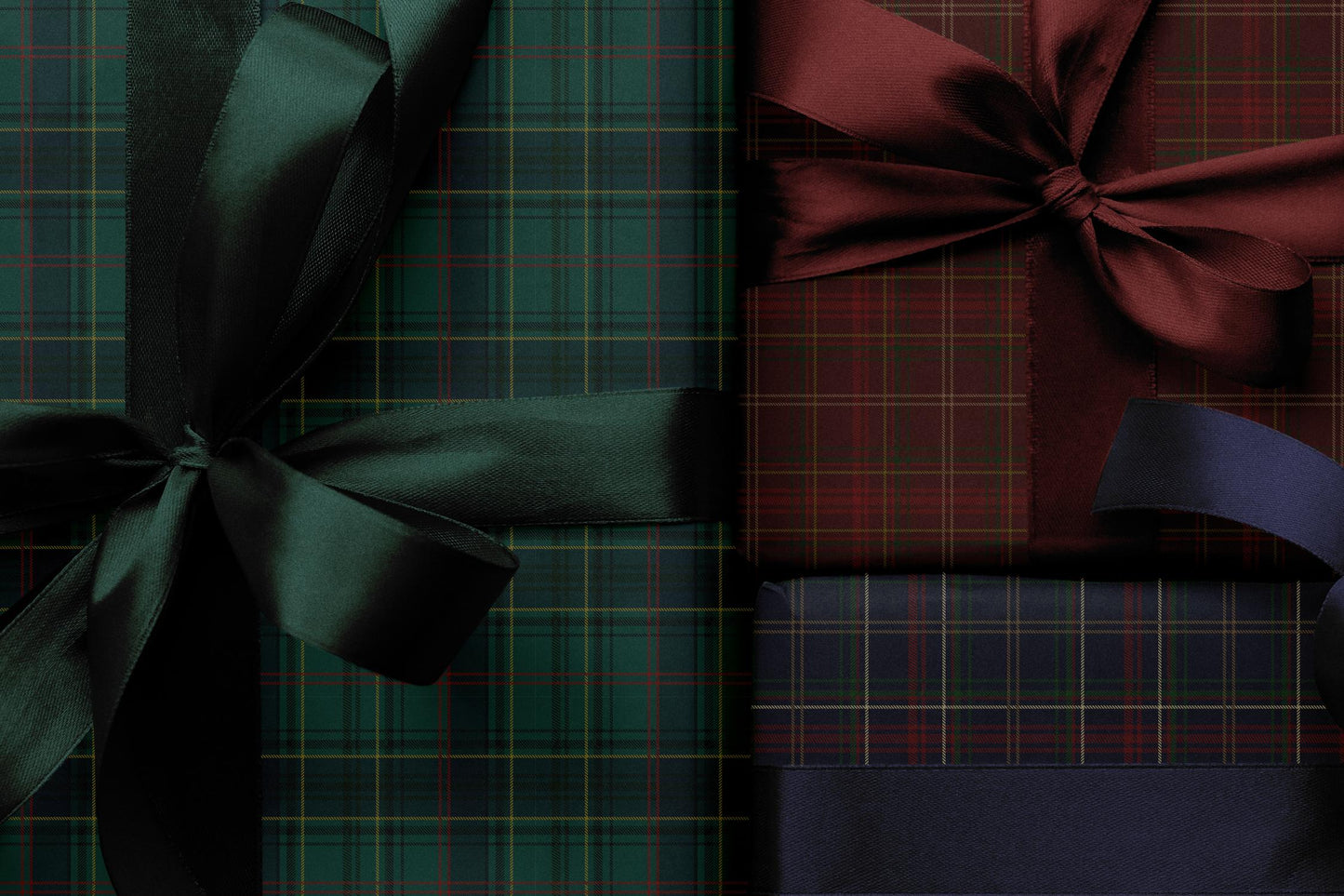 Green Tartan Plaid Wrapping Paper, Classic Holiday Gift Wrap, Christmas, Winter Birthdays, Traditional Elegance, Cozy Aesthetic, Timeless