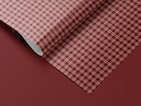 Red Tartan Plaid Wrapping Paper | Traditional Christmas Gift Wrap