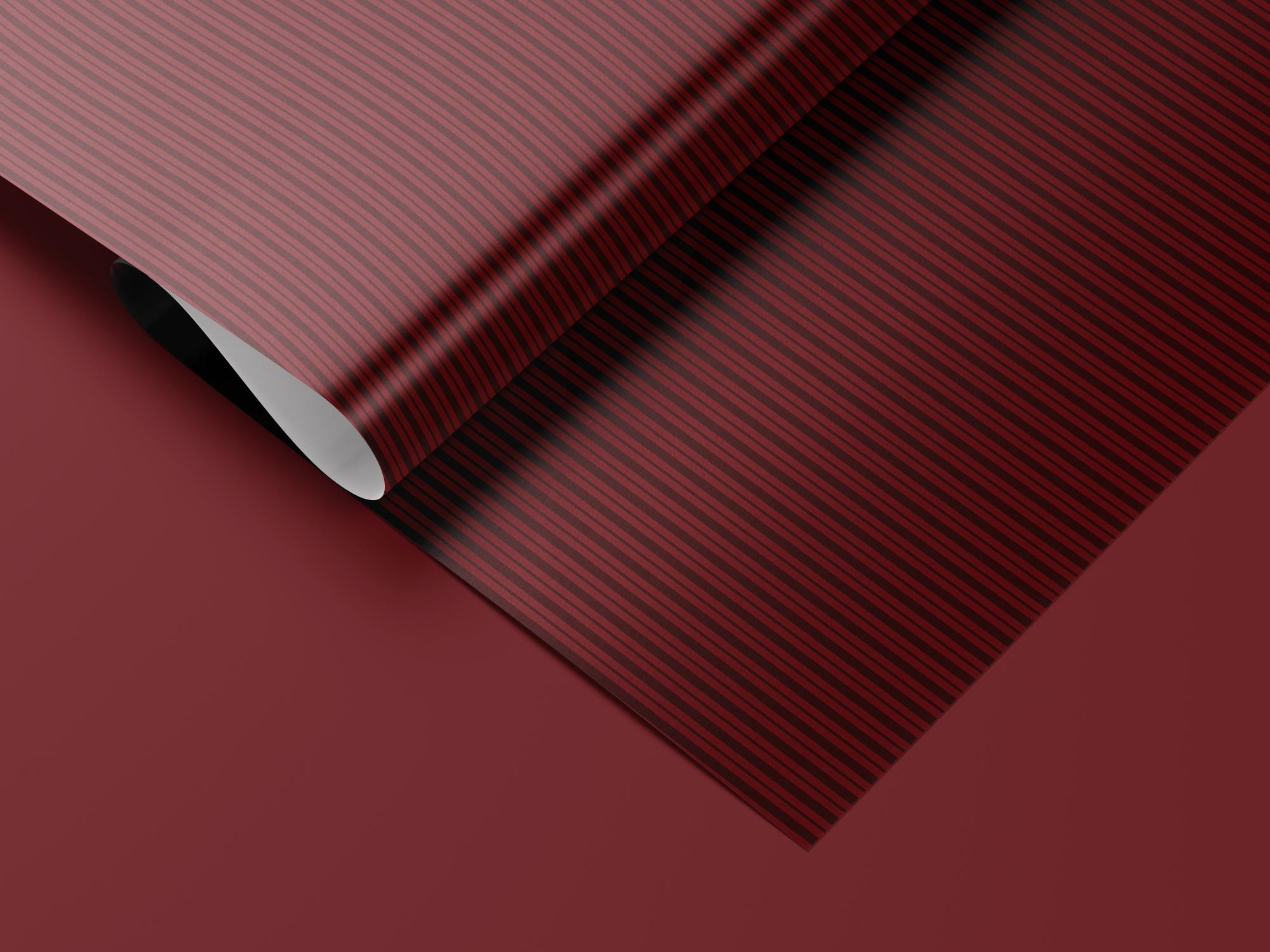 Elegant Striped Wrapping Paper, Holiday Gift Wrap, Birthday Wrap, Christmas Wrapping Paper, Luxury Gift Packaging, Decorative Paper