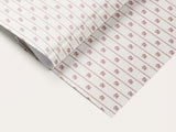 Vintage rose stripe wrapping paper roll — Evara Creative Studio