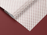 Vintage burgundy floral wrapping paper roll — Evara Creative Studio