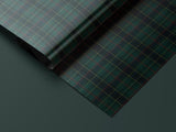 Green Tartan Plaid Wrapping Paper, Classic Holiday Gift Wrap, Christmas, Winter Birthdays, Traditional Elegance, Cozy Aesthetic, Timeless