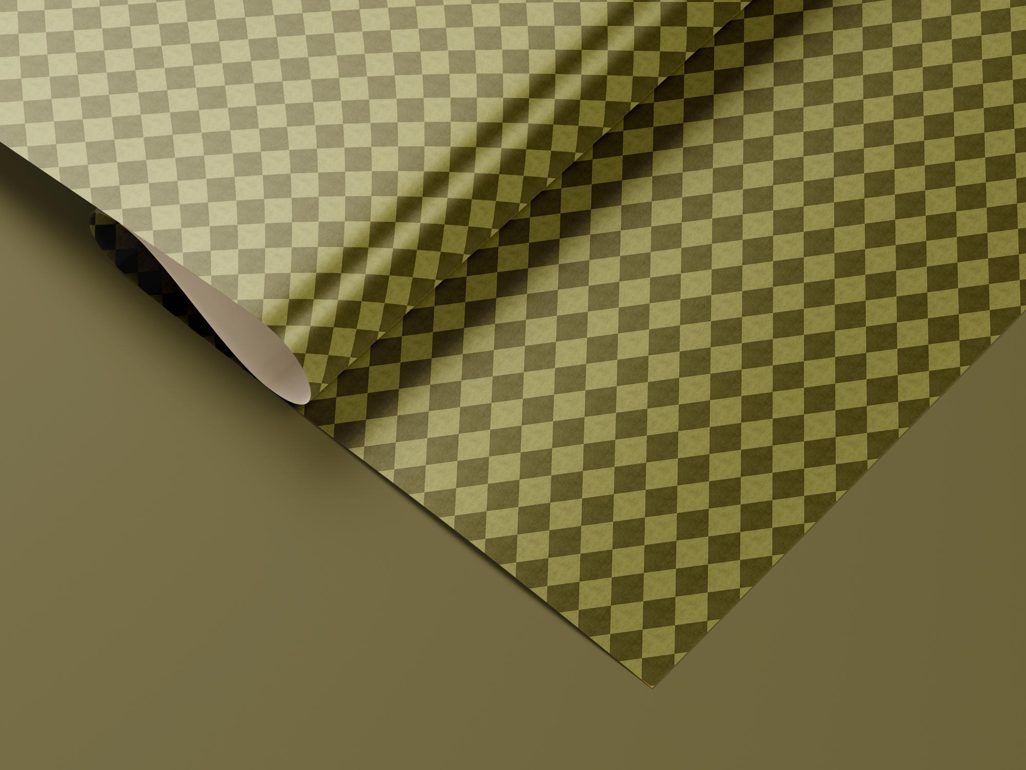 Olive sage diamond gift wrap — Evara Creative Studio