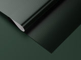 Dark Green Striped Gift Wrapping Paper, Classic Stripe Wrap Sheet in Glossy or Matte Finish for Christmas, Holiday Gifting