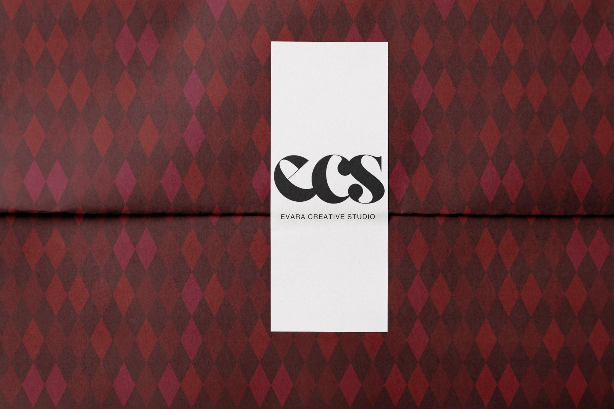 Luxury Argyle holiday wrap Wrapping Paper, Elegant Burgundy & Red Diamond Gift Wrap, Holiday, Wedding and Year-Round Packaging