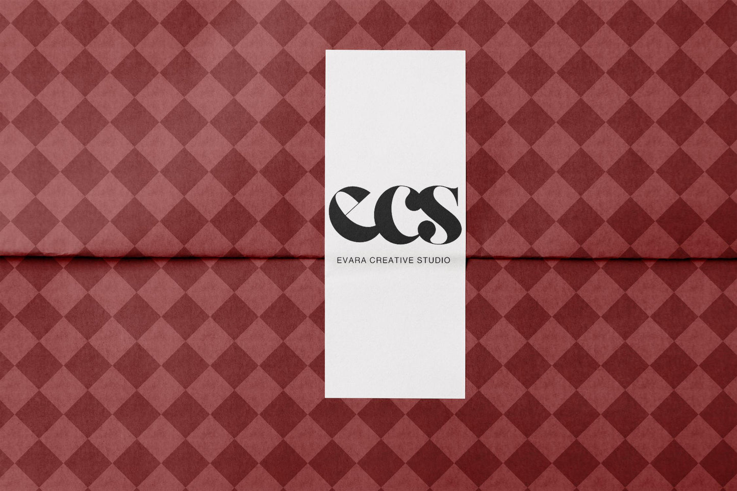 Red Checkerboard Wrapping Paper | Bold Modern Gift Wrap