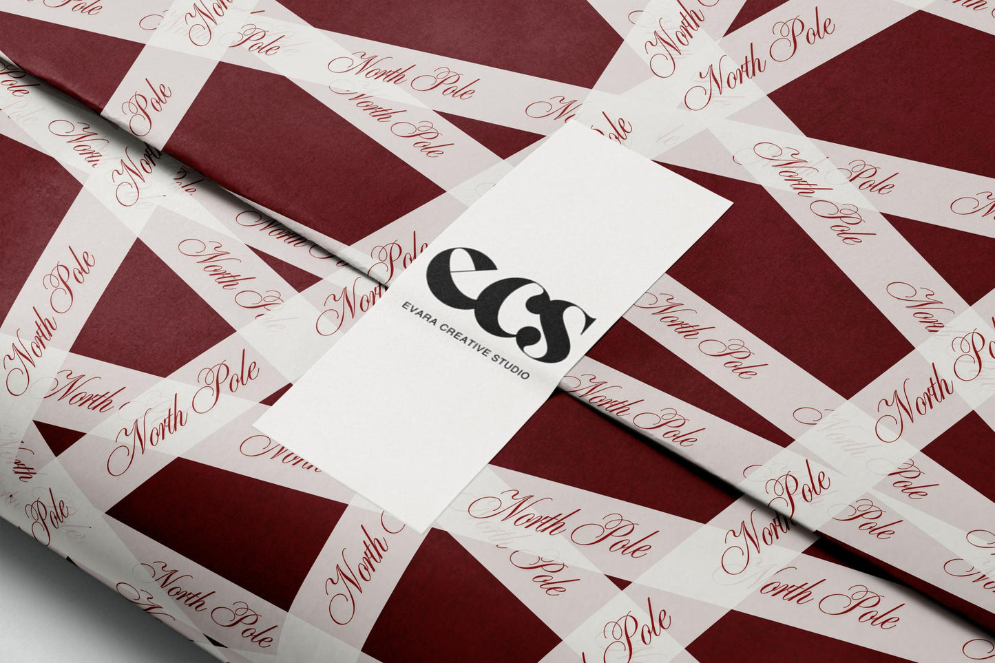 Holiday North Pole Wrapping Papers, Festive Gift Wrap, Santa Approved Presents, Bold Christmas Decoration, Playful Xmas Packaging