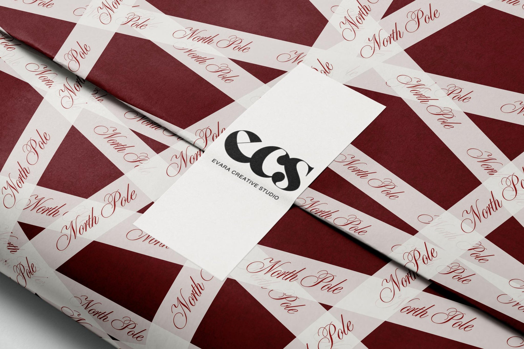 Holiday North Pole Wrapping Papers, Festive Gift Wrap, Santa Approved Presents, Bold Christmas Decoration, Playful Xmas Packaging