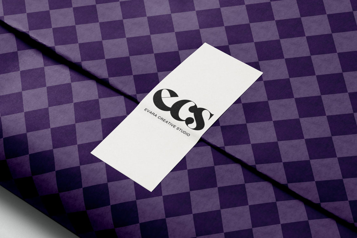 Purple Argyle Wrapping Paper | Halloween & Gothic Gift Wrap
