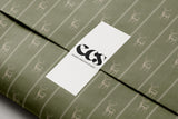 Sage Green Raindeer Wrapping Paper, Gloss or Matte Finish Elegant Luxury Christmas Gift Wrap