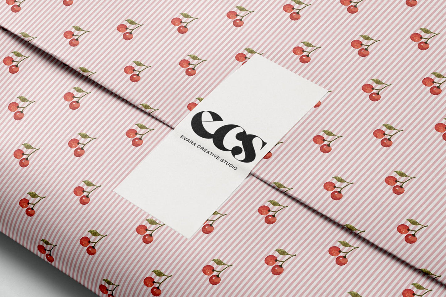 Cherry Blossom Wrapping Paper | Delicate Spring Floral Gift Wrap