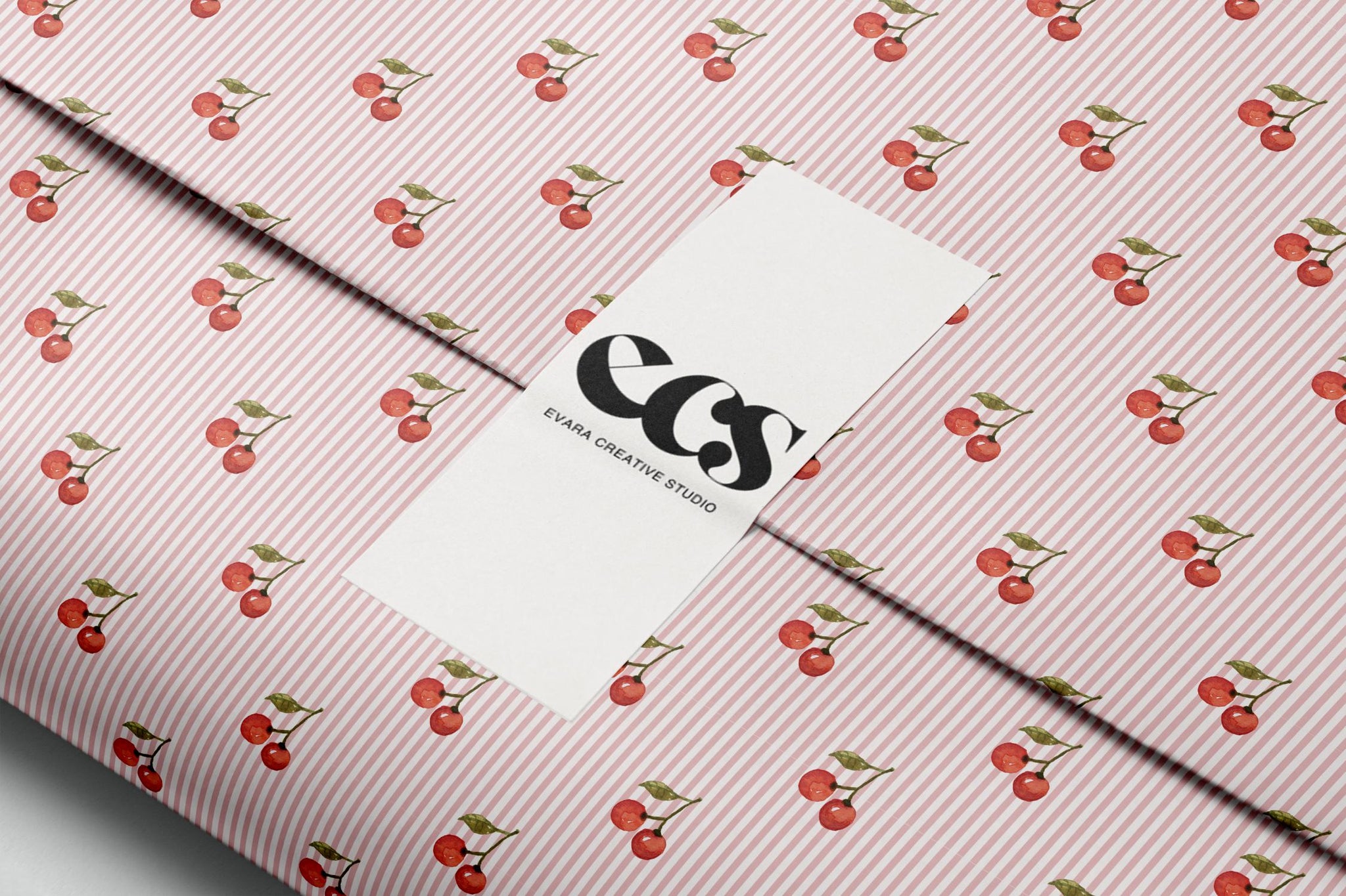 Cherry Blossom Wrapping Paper | Delicate Spring Floral Gift Wrap