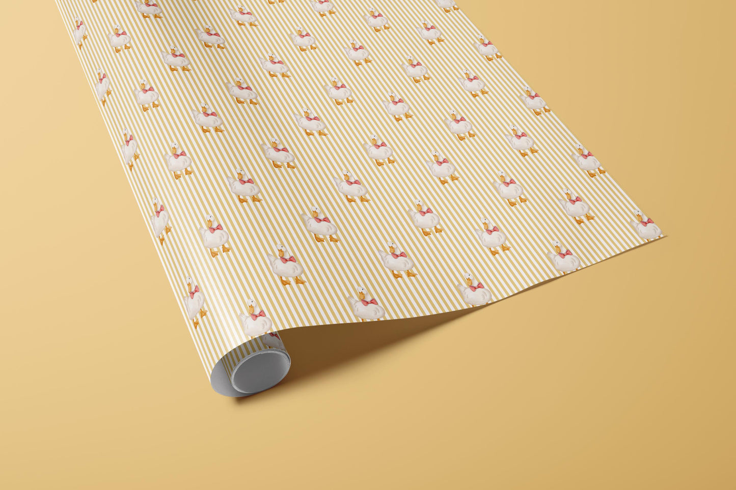 Cute Duck Wrapping Paper | Fun Baby Shower & Birthday Gift Wrap
