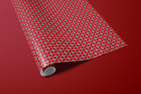 Festive Christmas Icon Wrapping Paper | Green Holiday Gift Wrap