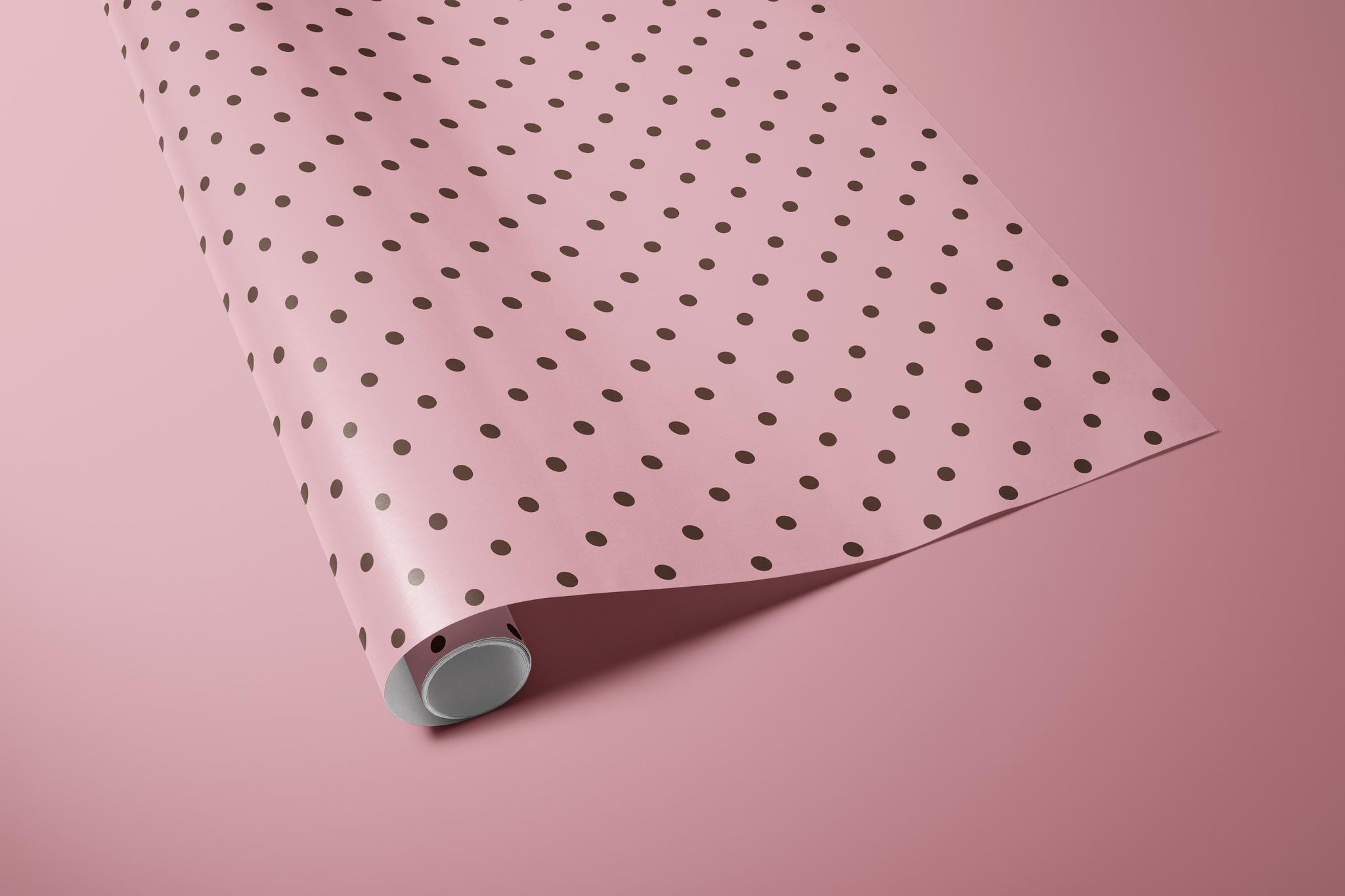 Pink Polka Dot Wrapping Paper | Chic Birthday & Valentine Gift Wrap