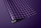 Purple Argyle Wrapping Paper | Halloween & Gothic Gift Wrap