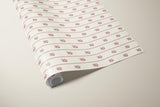 Vintage Rose Stripe Wrapping Paper | Romantic Floral Gift Wrap