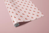 Cherry Blossom Wrapping Paper | Delicate Spring Floral Gift Wrap