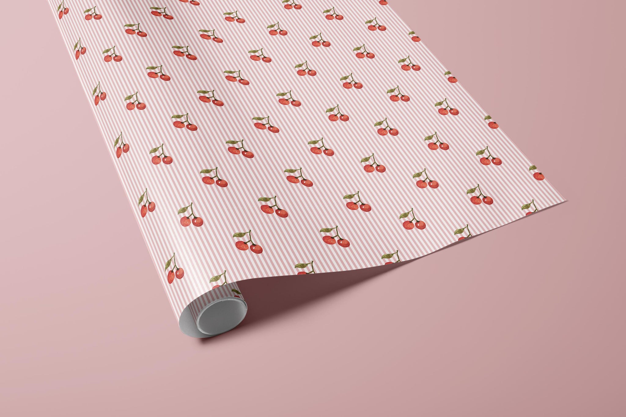 Cherry Blossom Wrapping Paper | Delicate Spring Floral Gift Wrap