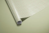 Pastel Striped Floral Wrapping Paper | Elegant Birthday Gift Wrap