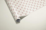 Vintage Rose Stripe Wrapping Paper | Romantic Floral Gift Wrap