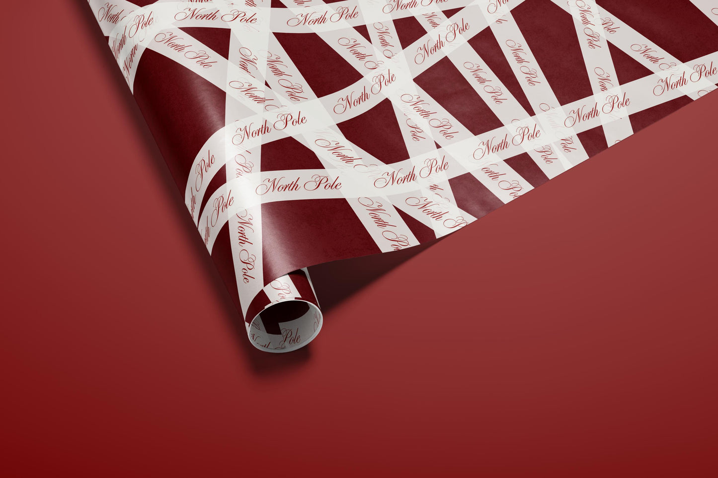 Holiday North Pole Wrapping Papers, Festive Gift Wrap, Santa Approved Presents, Bold Christmas Decoration, Playful Xmas Packaging