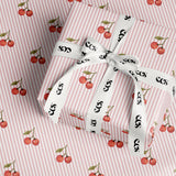 Cherry Blossom Wrapping Paper | Delicate Spring Floral Gift Wrap