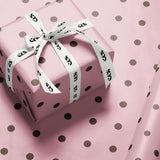Pink Polka Dot Wrapping Paper | Chic Birthday & Valentine Gift Wrap