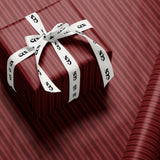 Elegant Striped Wrapping Paper, Holiday Gift Wrap, Birthday Wrap, Christmas Wrapping Paper, Luxury Gift Packaging, Decorative Paper